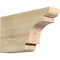 Ekena Millwork New Brighton Rough Sawn Rafter Tail, Douglas Fir, 4"W x 10"H x 18"L RFT04X10X18NEB00RDF - alternate 1